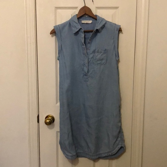 Vince Camuto denim shirt dress - size XS - Picture 1 of 2